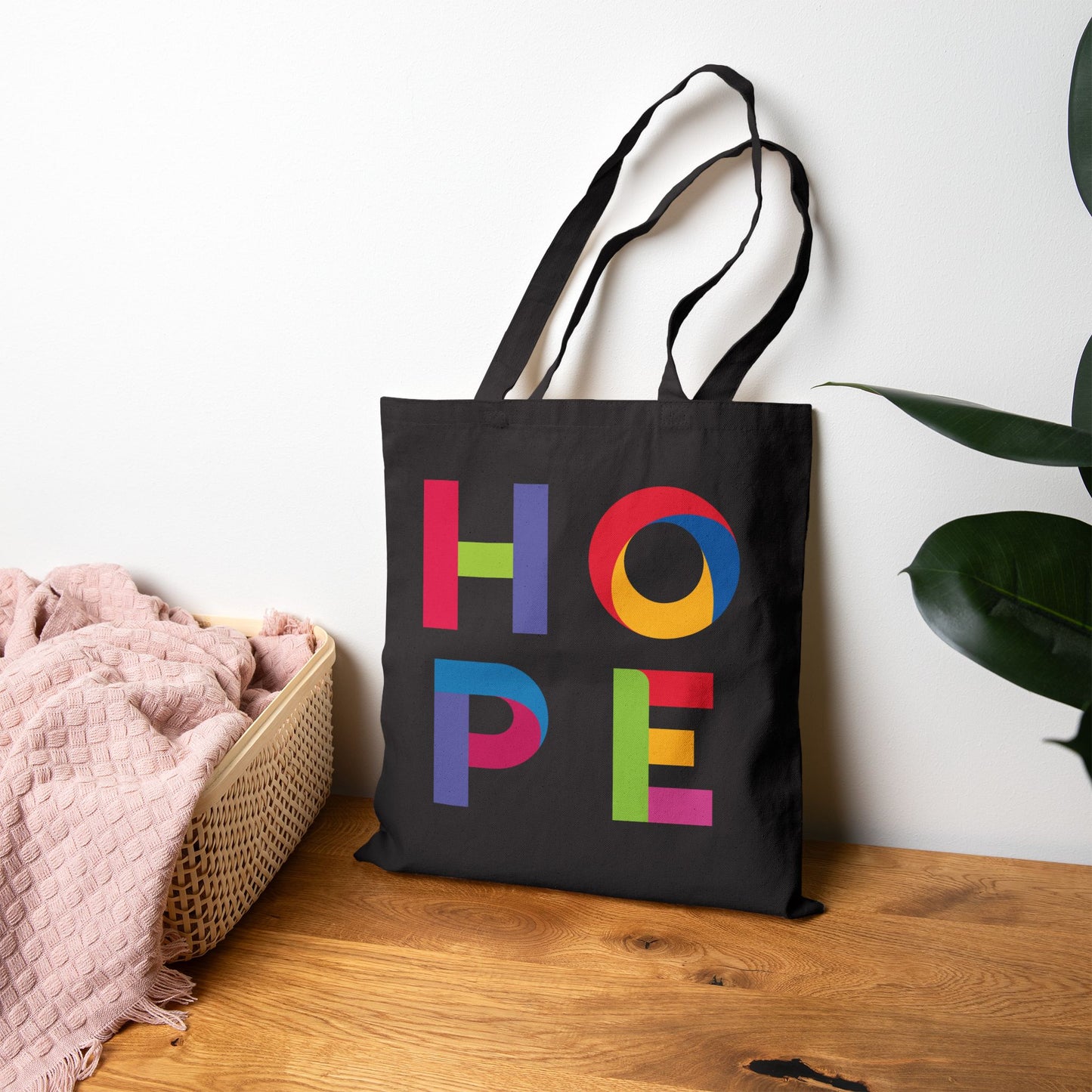 Cotton Canvas Tote Bag HOPE