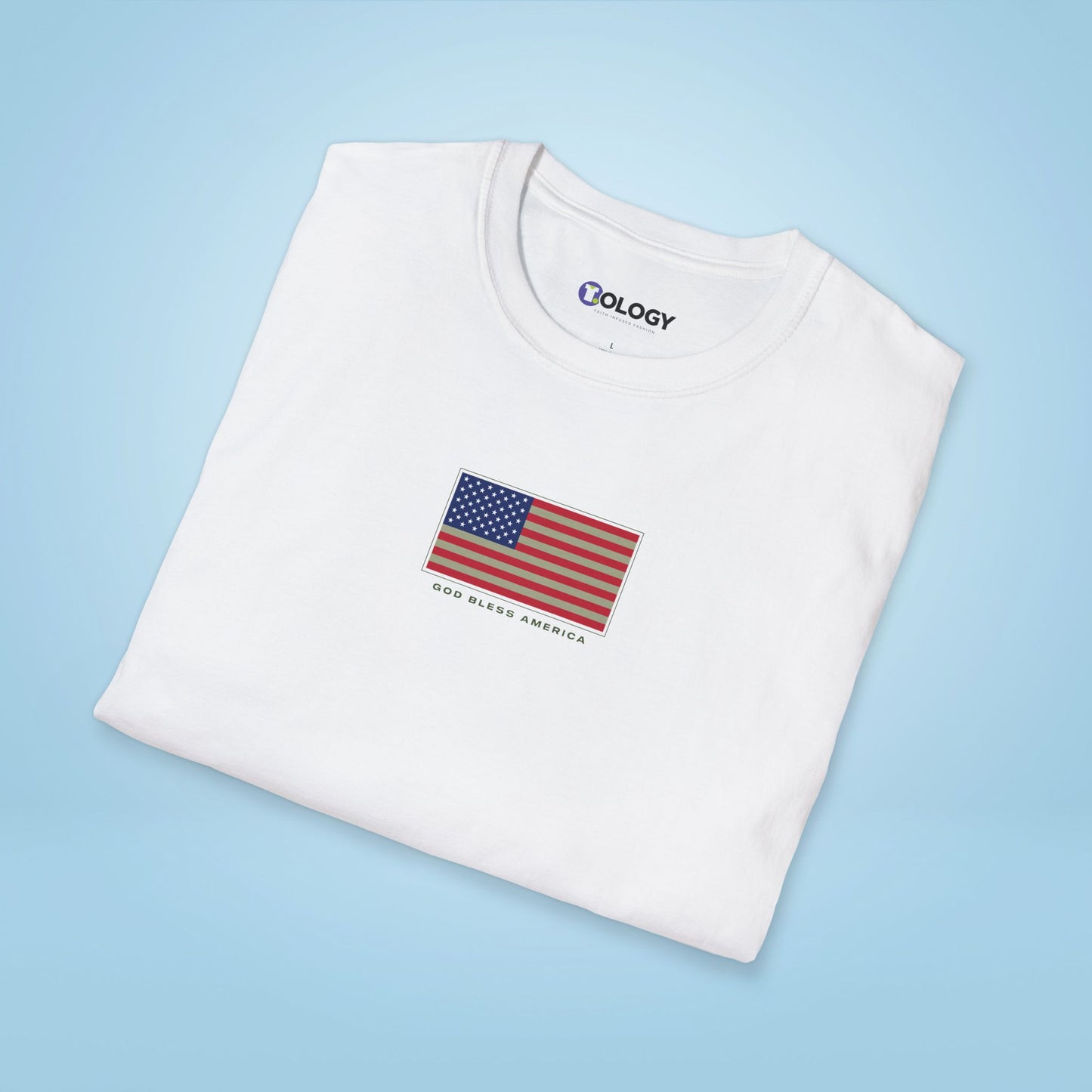 GOD BLESS AMERICA (Army Green)