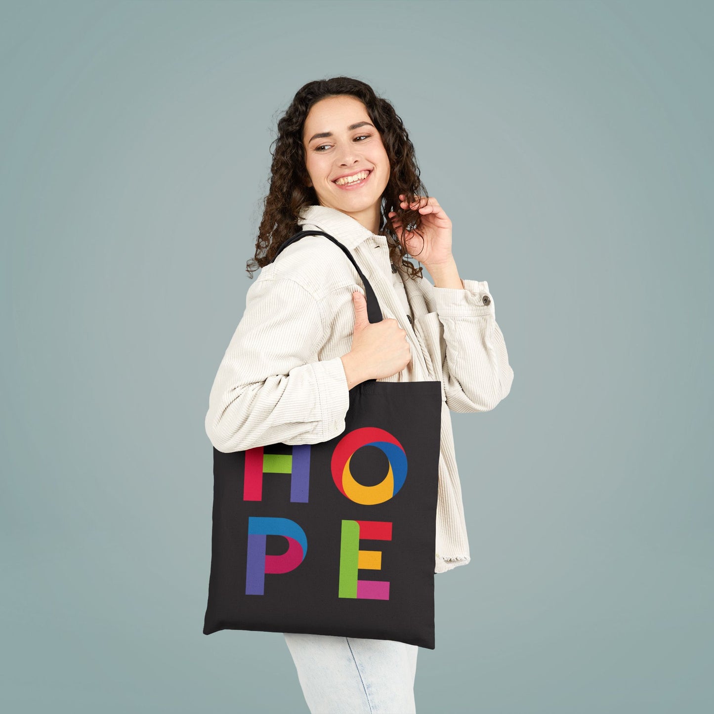 Cotton Canvas Tote Bag HOPE