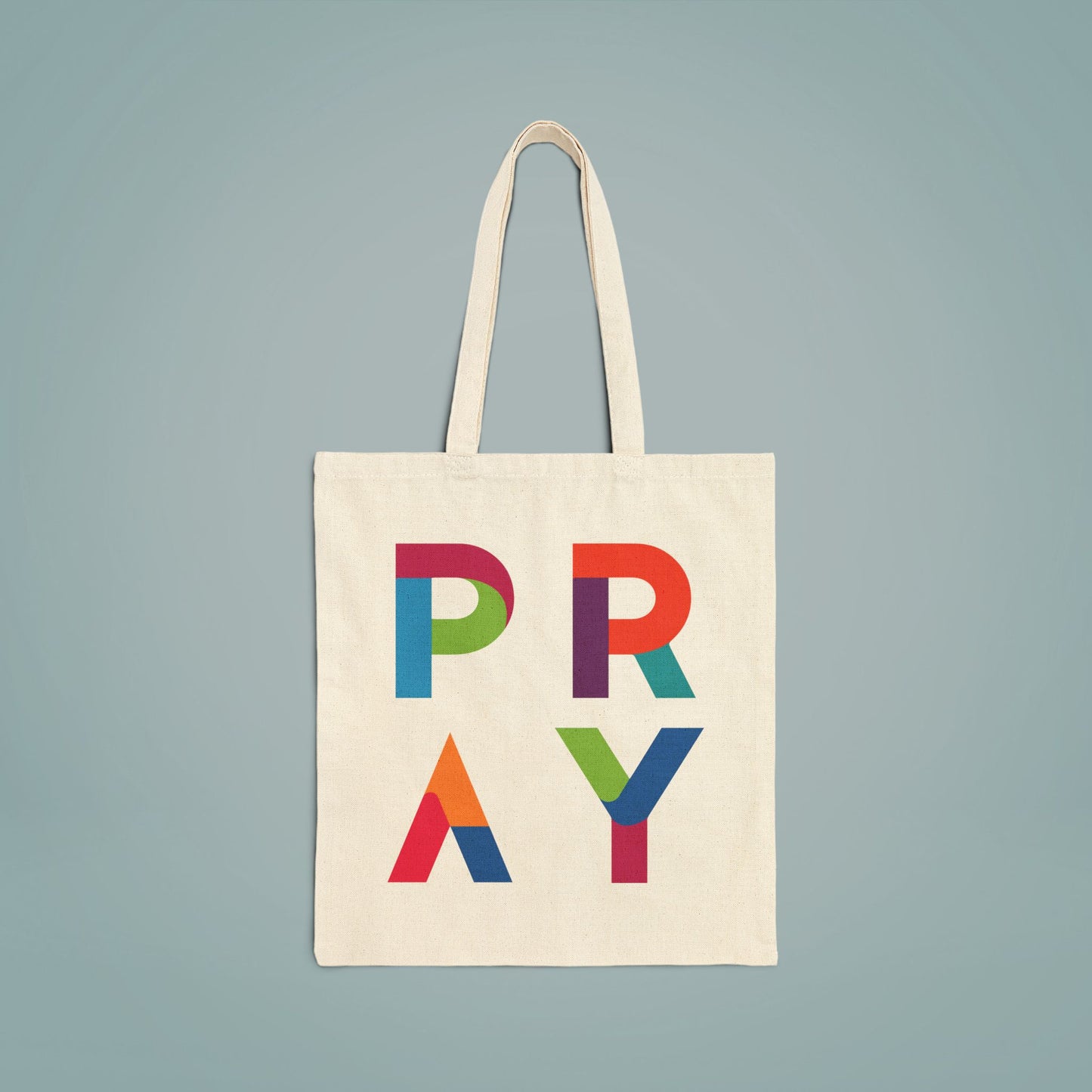 Cotton Canvas Tote Bag PRAY